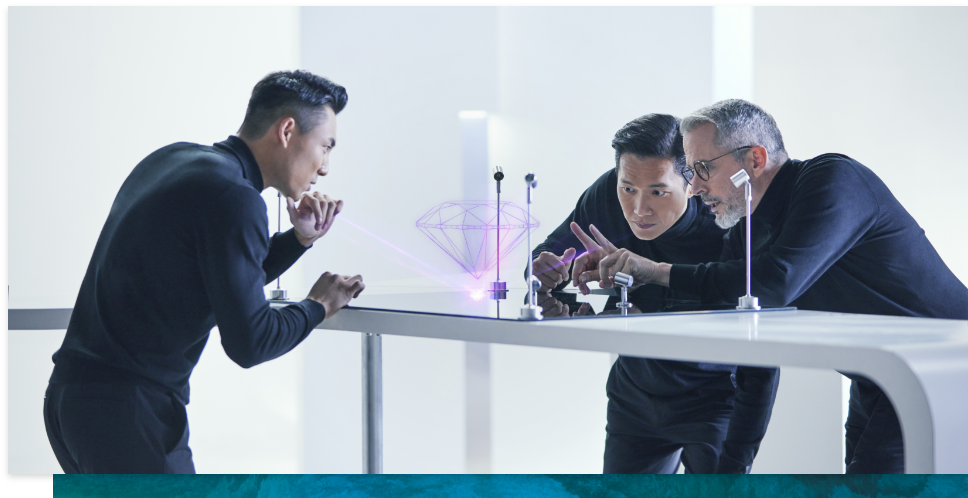 The exquisite Infini Love Diamond™ Cut